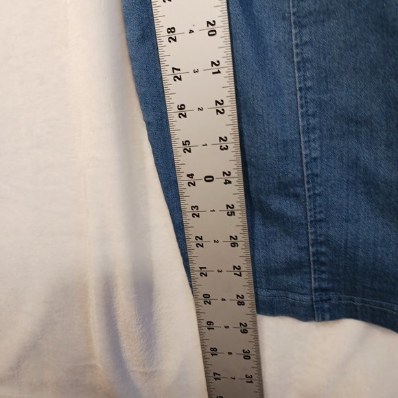 Iris, Denim, Y2K Cut Out Mini Dress, Stretch Denim, Tag Says XL, but is M-L - Picture 10 of 13